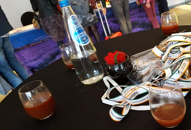 Image may contain: table, food and indoor